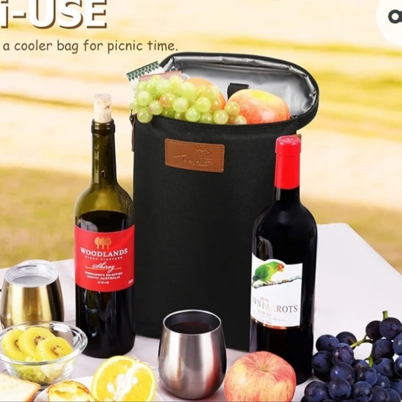 Wine tote/cooler - Picture 2 of 3